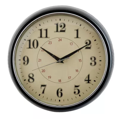Clayre & Eef Uhr Ø 28x8 cm / 1xAA
