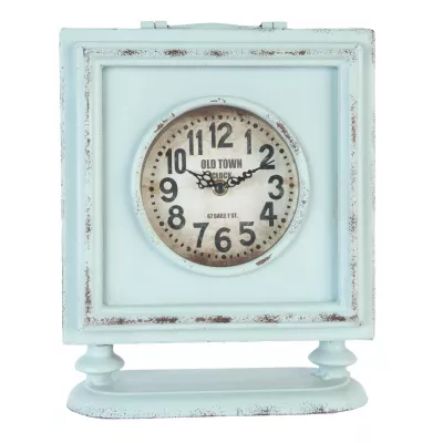 Clayre & Eef Standuhr Old Town 25x10x31 cm / 1xAA