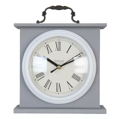 Clayre & Eef Standuhr Oxford 18x6x18 cm / 1xAA