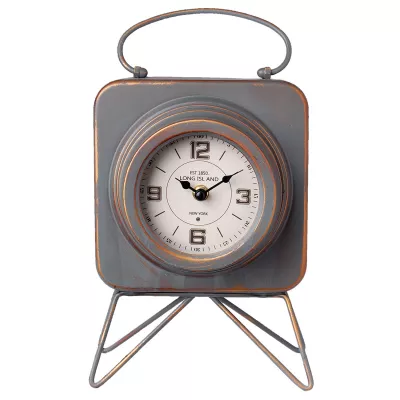 Clayre & Eef Uhr "Long Island" Retro 20x12x32 cm 