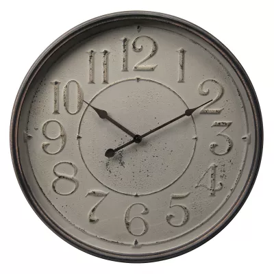 Clayre & Eef Wanduhr Ø 48x6 cm / 1xAA