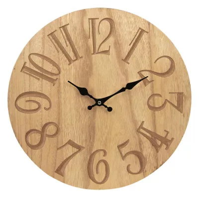 Clayre & Eef Uhr Ø 40x4 cm / 1xAA