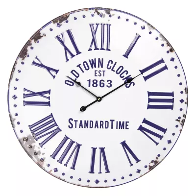 Clayre & Eef Wanduhr Ø 57x4 cm / 1xAA