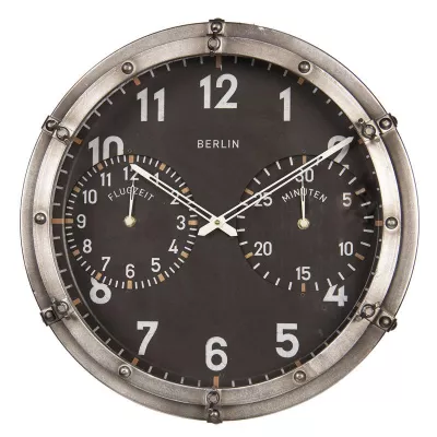 Clayre & Eef Uhr Ø 46x17 cm
