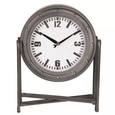 Clayre & Eef Tischuhr 28x12x36 cm / 1xAA