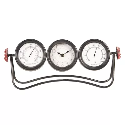 Clayre & Eef Tischuhr 42x9x18 cm / 3xAA