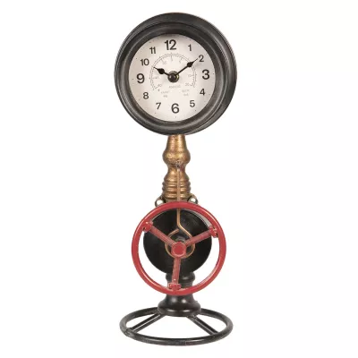 Clayre & Eef Tischuhr 14x14x37 cm / 1xAA
