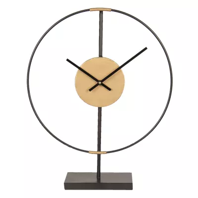 Clayre & Eef Tischuhr 39x9x49 cm / 1xAA