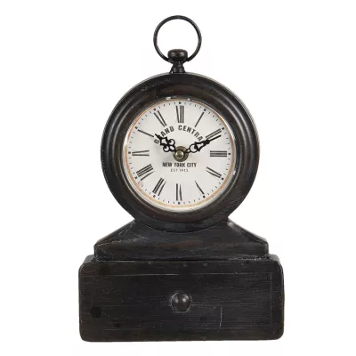 Clayre & Eef Tischuhr 18x5x27 cm / 1xAA