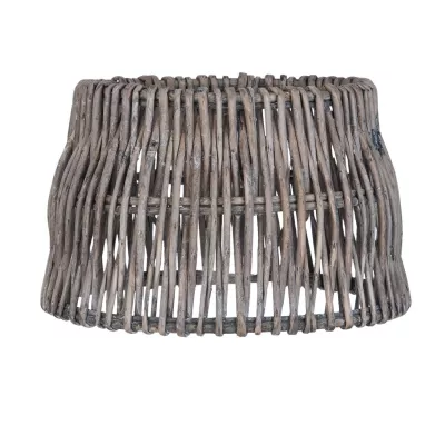 Clayre & Eef Lampenschirm Rattan 25x16 cm / E27