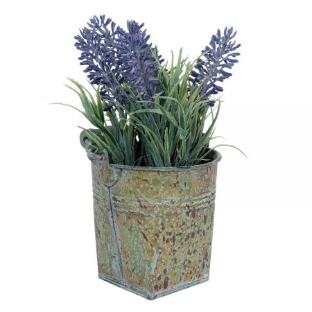 Clayre & Eef Kunstblume Lavendel im Topf 17 cm