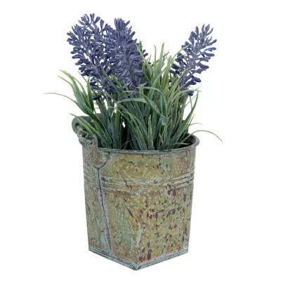 Clayre & Eef Kunstblume Lavendel im Topf 17 cm