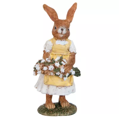 Clayre & Eef Dekofigur Kaninchen 12 cm