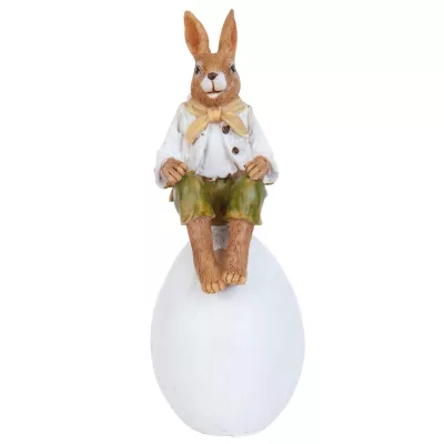 Clayre & Eef Dekofigur Kaninchen 18 cm