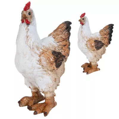 Clayre & Eef Dekoration chicken 21 cm