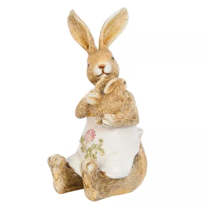 Clayre & Eef Dekofigur Kaninchen 14 cm