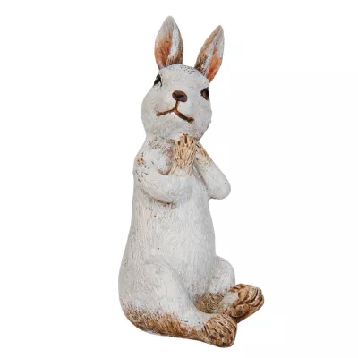 Clayre & Eef Dekofigur Kaninchen 10 cm