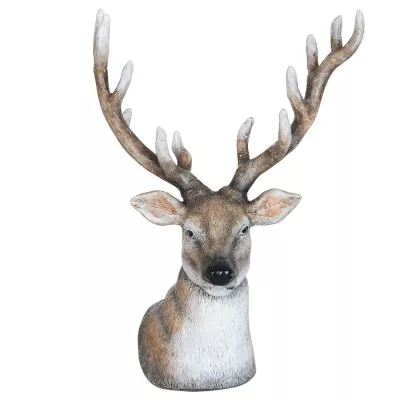 Clayre & Eef Dekofigur Hirschhead 25 cm