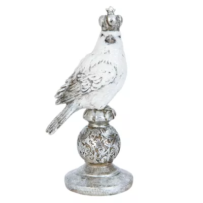 Clayre & Eef Dekoration Bird 7x6x15 cm