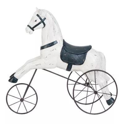 Clayre & Eef Dekofigur Pferd 31x10x28 cm