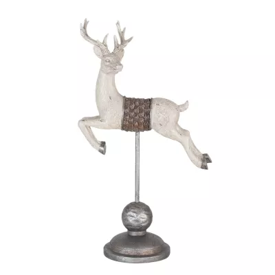 Clayre & Eef Dekofigur Hirsch 28x14x46 cm