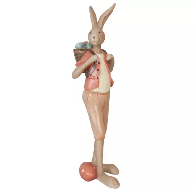 Clayre & Eef Dekoration Kaninchen 6x9x24 cm
