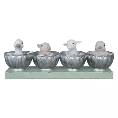 Clayre & Eef Dekoration Tiere 26x6x9 cm