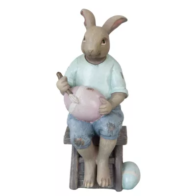 Clayre & Eef Dekoration bunny 8x7x16 cm