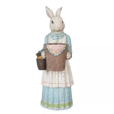 Clayre & Eef Dekoration bunny girl 22x16x46 cm