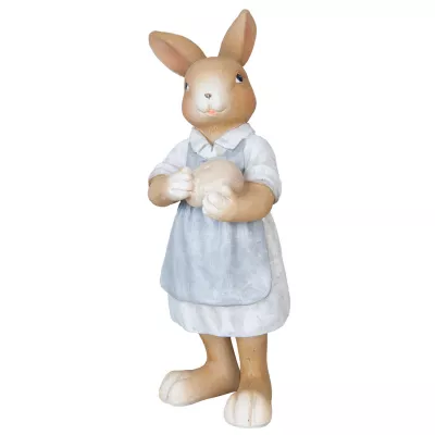 Clayre & Eef Deko-Hase 9x9x20 cm