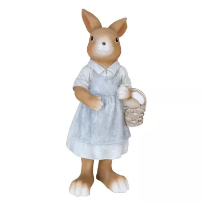 Clayre & Eef Deko-Hase 9x9x20 cm