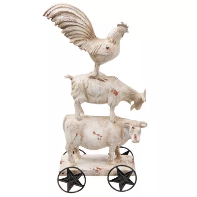 Clayre & Eef Dekoration Tiere 12x7x25 cm