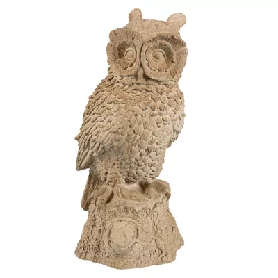 Clayre & Eef Dekoration Eule 16x16x33 cm