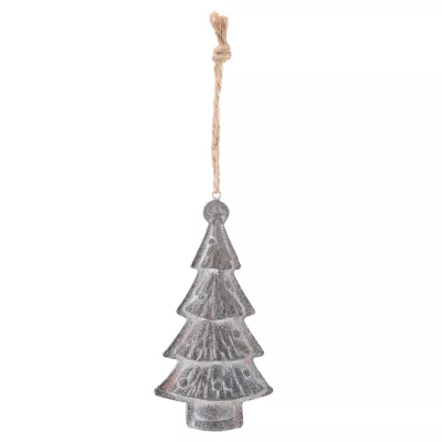 Clayre & Eef Hänger Weihnachtsbaum 6x2x12 cm