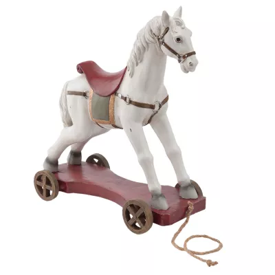 Clayre & Eef Dekofigur Pferd 41x16x43 cm