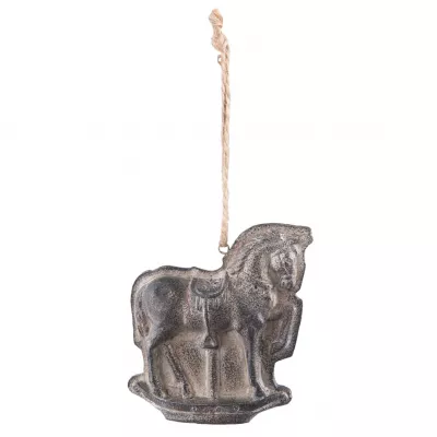 Clayre & Eef Hänger Pferd 9x2x9 cm