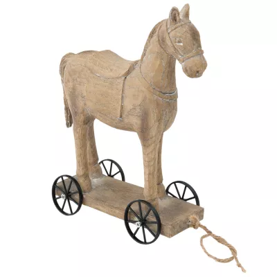 Clayre & Eef Dekofigur Pferd 18x8x23 cm