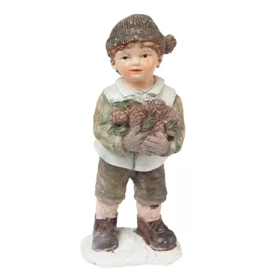 Dekofigur Junge 6x5x13 cm