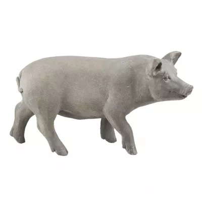 Clayre & Eef Dekoration Schwein 62x24x35 cm
