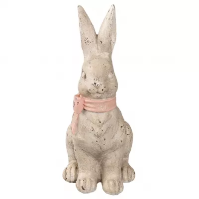 Clayre & Eef Dekofigur Kaninchen 20x12x30 cm