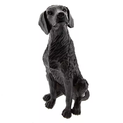 Clayre & Eef Hund sitzend 15x13x28 cm