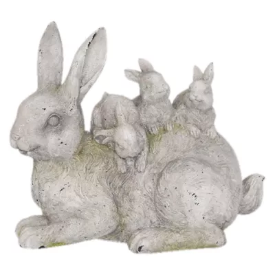Clayre & Eef Dekoration Kaninchen 34x18x29 cm