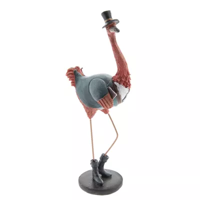 Clayre & Eef Dekoration Flamingo 12x8x29 cm