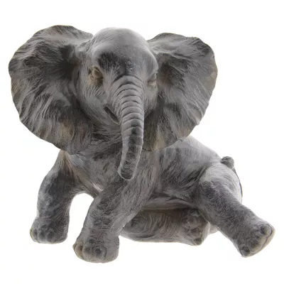 Clayre & Eef Dekoration Elefant 20x19x17 cm