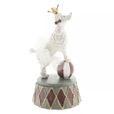 Clayre & Eef Dekoration Hund 9x9x15 cm