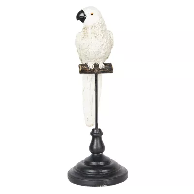 Clayre & Eef Dekoration Vogel 9x11x27 cm