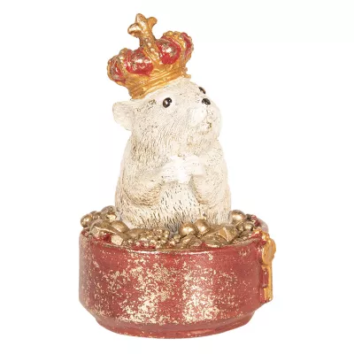 Clayre & Eef Dekoration Maus 9x8x14 cm