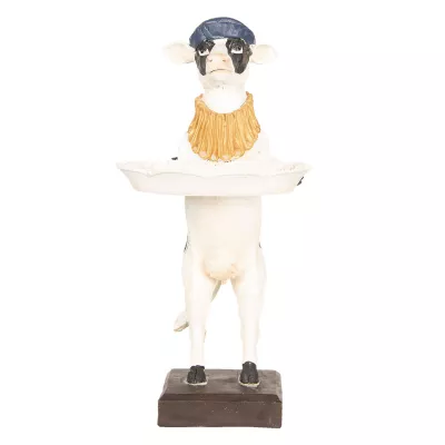 Clayre & Eef Dekoration Kuh 17x15x31 cm