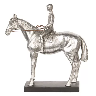 Clayre & Eef Dekoration Pferd 26x9x27 cm
