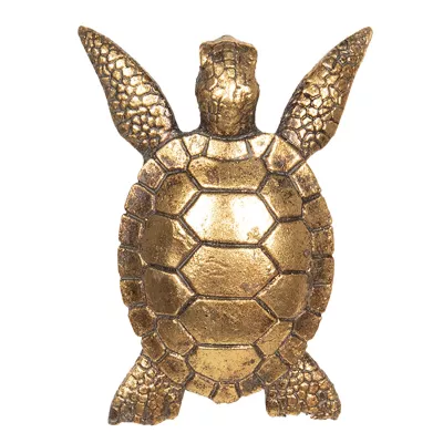 Clayre & Eef Dekoration Schildkröte 13x10x5 cm